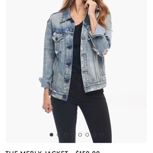 Able.  The Merly Jacket. Denim size XL